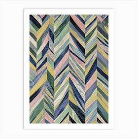 Chevron no2 Art Print