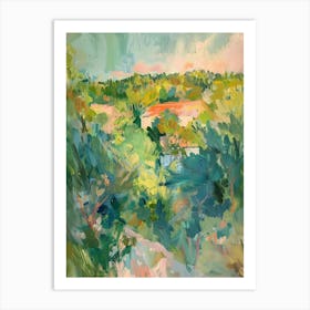 The Blanton Museum Of Art Austin Texas Oil Painting 2 Art Print