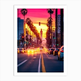 Los Angeles Art Print