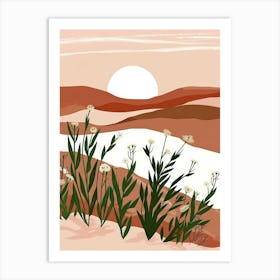 Desert Landscape 27 Art Print