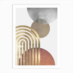 Geometric textures 4 1 Art Print