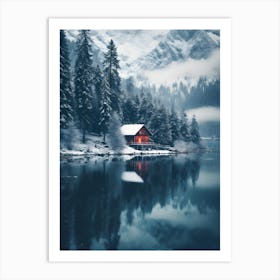 House On The Lake Art Print