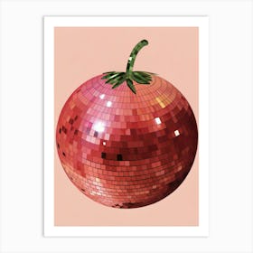 Disco Tomato Art Print