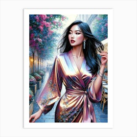 Exotic Beauty Artwork 92 Art Print