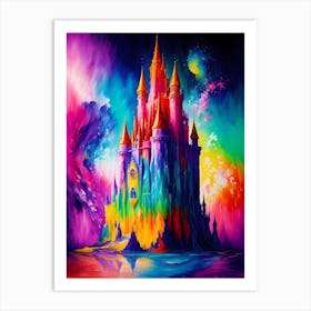 Wax Castle Art Print