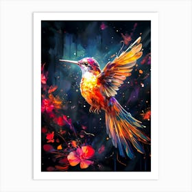 Hummingbird 4 Art Print