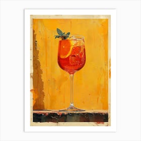 Aperol Spritz Art Print 278 Art Print