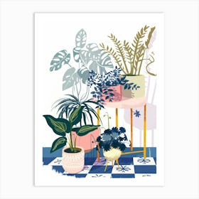 Houseplants 10 Art Print