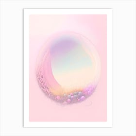 Crater Gouache Space Art Print