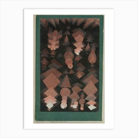 Abstract By Gustav Klee Art Print