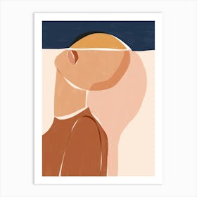 Portrait Of A Woman Art Print