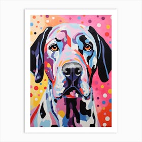 Pop Art Paint Dog 4 Art Print