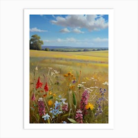 Wildflower Meadow Art Print