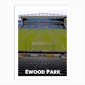 Ewood Park, Blackburn, Stadium, Football, Art, Soccer, Wall Print, Art Print Art Print