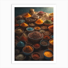 Flavours of India ¹ Art Print