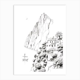 House On The Hill Art Print