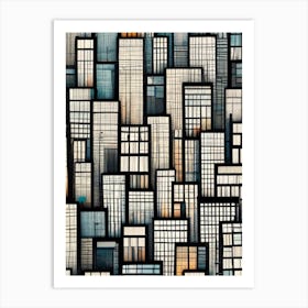 Skyscrapers Art Print