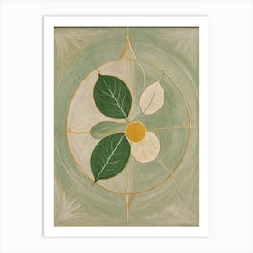 Green Leaf no1 Art Print