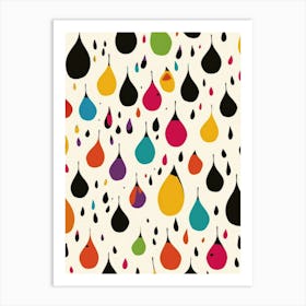 Raindrops 4 Art Print