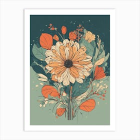 Flowers In A Vase Art Print