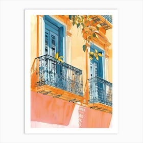 Malaga Europe Travel Architecture 4 Art Print