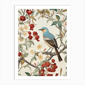 Bird On A Branch 38 Art Print