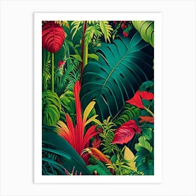 Tropical Paradise 2 Botanical Art Print