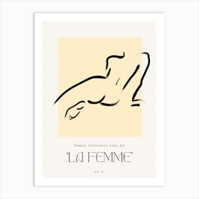 La Femme 1 Art Print