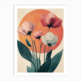 Flowers In The Sun 1 Art Print