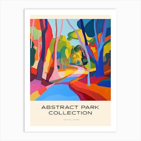 Abstract Park Collection Poster Royal Park Melbourne Australia 2 Art Print