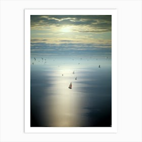 Sails Of The Dawn (III) Art Print