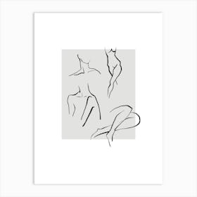 Woman'S Body Art Print