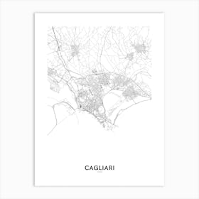 Cagliari Art Print