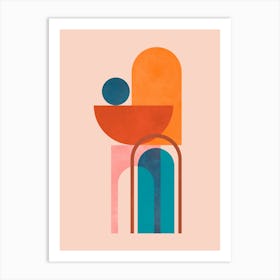 Architectural forms 13 Art Print