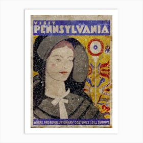 Vintage Travel Poster ― Visit Pennsylvania Art Print