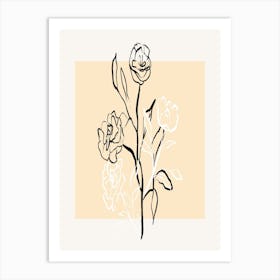 Bouquet Of Flowers 5 Art Print