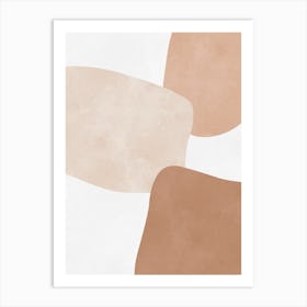 Expressive geometric shapes 11 Art Print