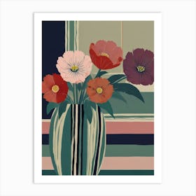 Flowers In A Vase 50 Art Print