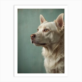 Default Wall Images Of Pets With Faint Colors 0 Art Print