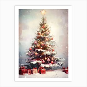 Christmas Tree 6 Art Print