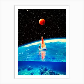 Cosmic Horizon Art Print