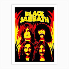 Black Sabbath 3 Art Print