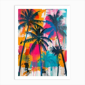 Palm Trees 76 Art Print