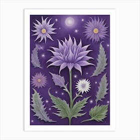 Magic flower Art Print