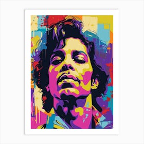 Prince Retro Poster Art Print