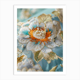 Chinese Kimono Art Print