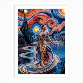 Starry Night 23 Art Print