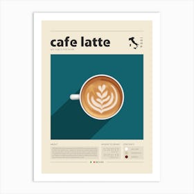 Cafe Latte Art Print