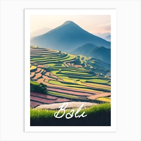 Bali Indonesia Rice Terraces 1 Art Print