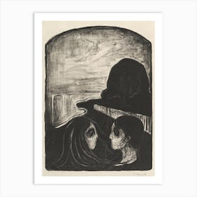 Attraction I, Edvard Munch Art Print